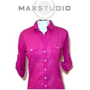 Pink Max Studio button up